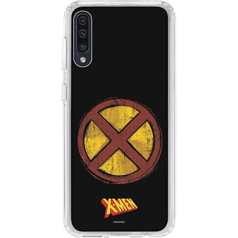 Marvel X-Men Logo Galaxy A50 Clear Case